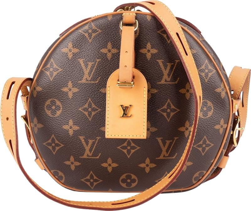 Louis Vuitton Monogram Canvas Boite Chapeau Souple MM Crossbody Bag