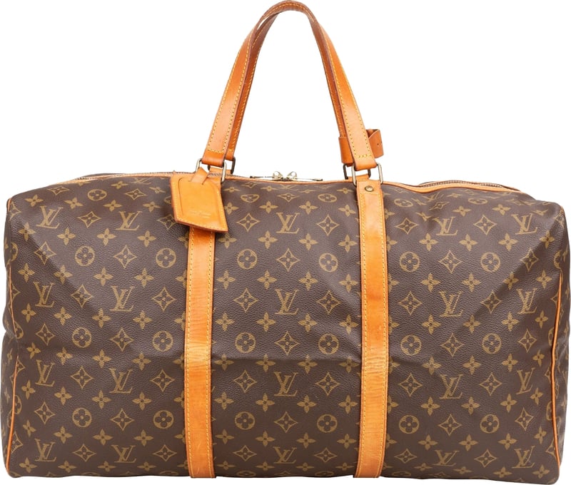 Louis Vuitton Monogram Canvas Sac Souple 55 Travel Bag