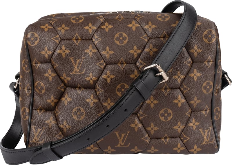 Louis Vuitton Monogram Macassar Hexagon Neo Trocadero Crossbody Bag