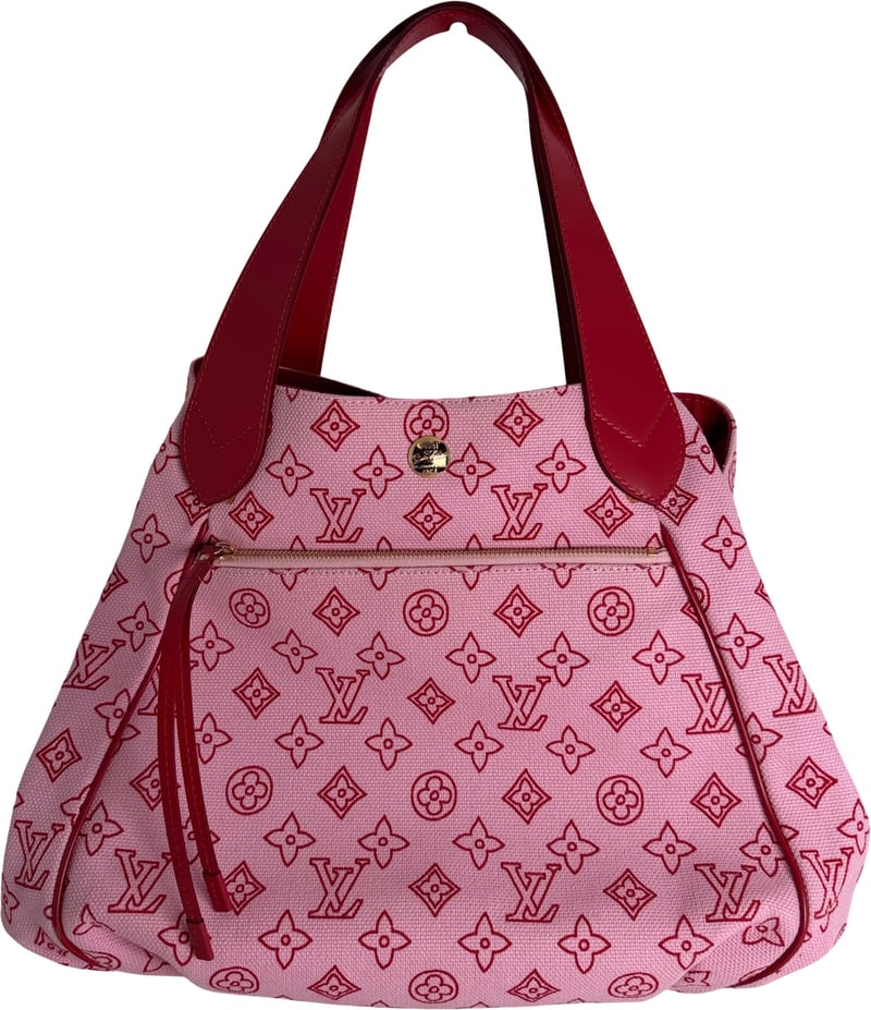 Louis Vuitton Cabas Ipanema GM Monogram Canvas Rose with Pochette