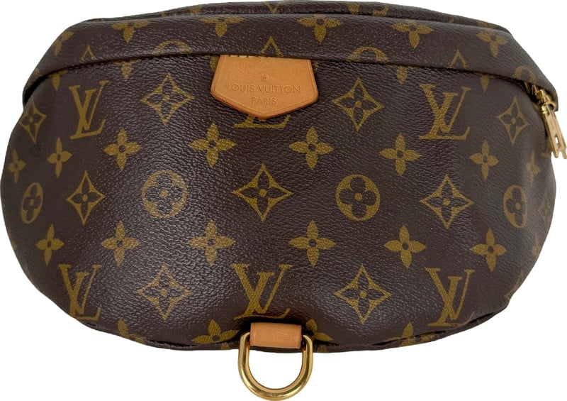 Louis Vuitton Bumbag Belt Bag Monogram Canvas Brown Gold