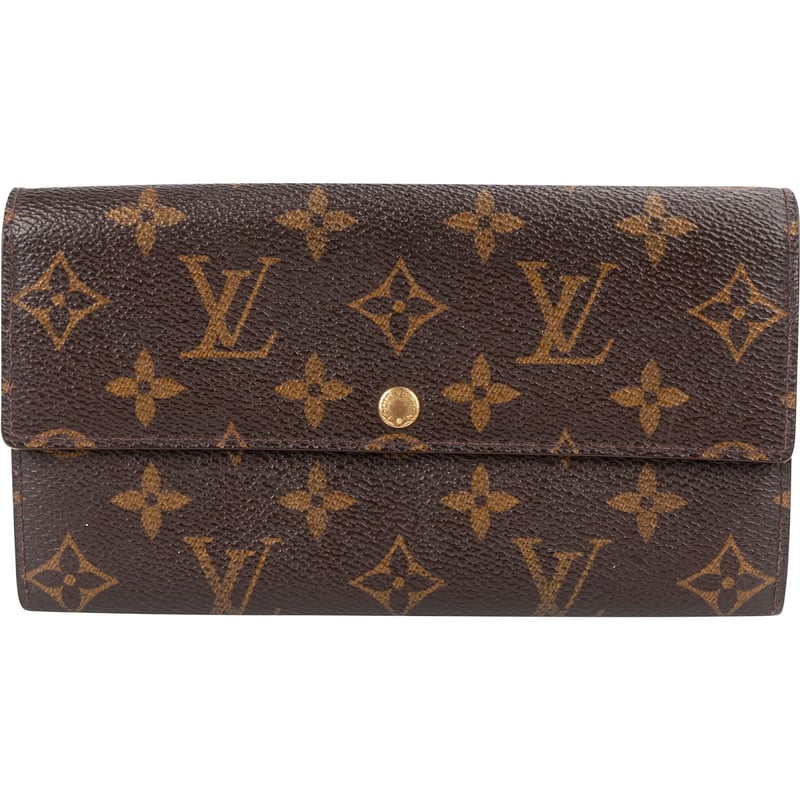 Louis Vuitton Monogram Canvas Sarah Wallet