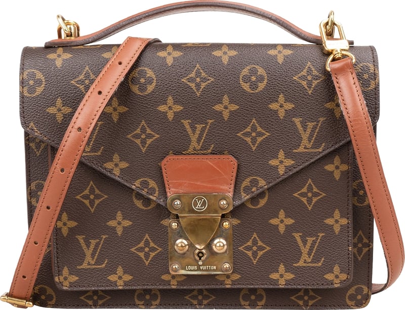 Louis Vuitton Monogram Canvas Monceau Handbag