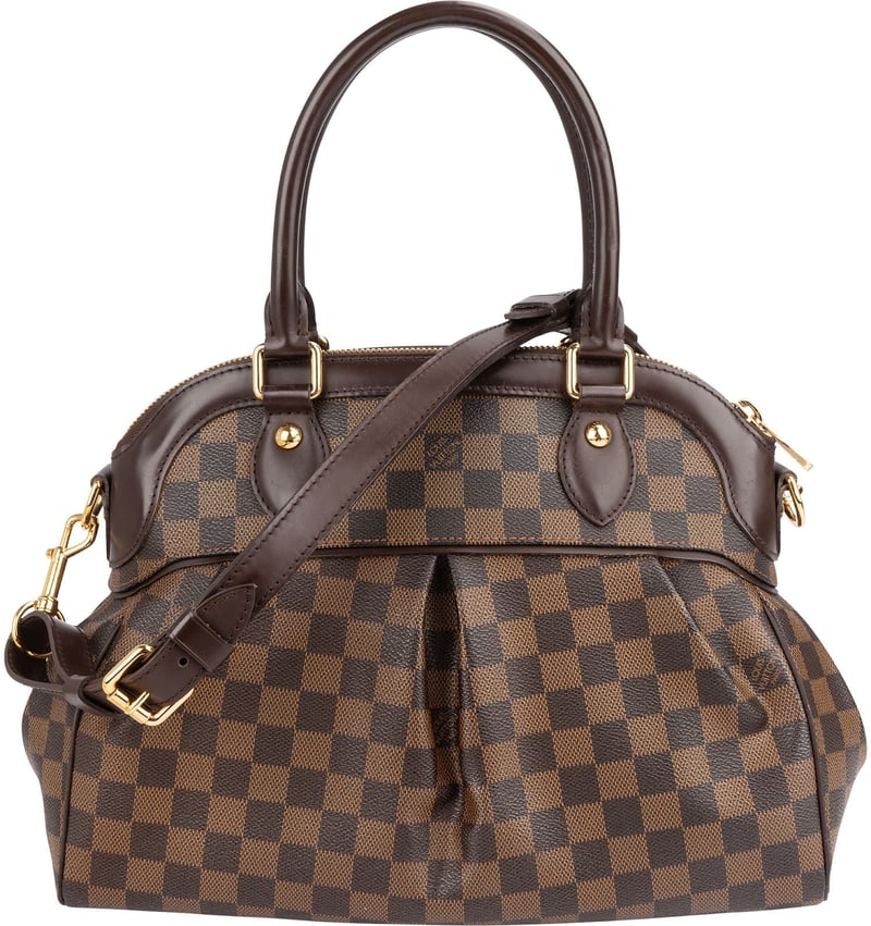 Louis Vuitton Monogram Damier Ebene Trevi PM Handbag
