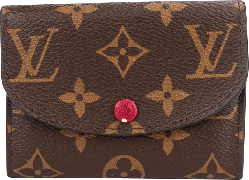Louis Vuitton Monogram Canvas Victorine Rosalie Wallet M41939