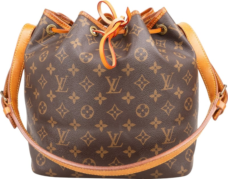 Louis Vuitton Monogram Canvas Sac Noé Petit Shoulder Bag