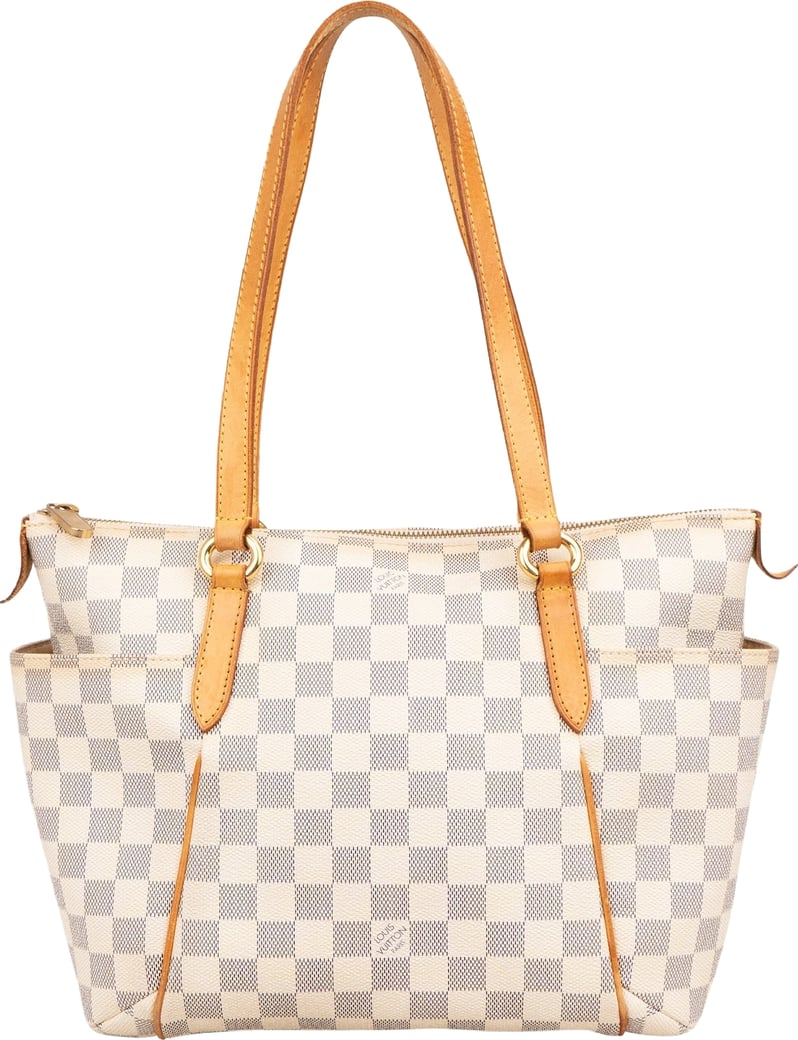 Louis Vuitton Monogram Damier Azur Canvas Totally PM Shoulder Bag