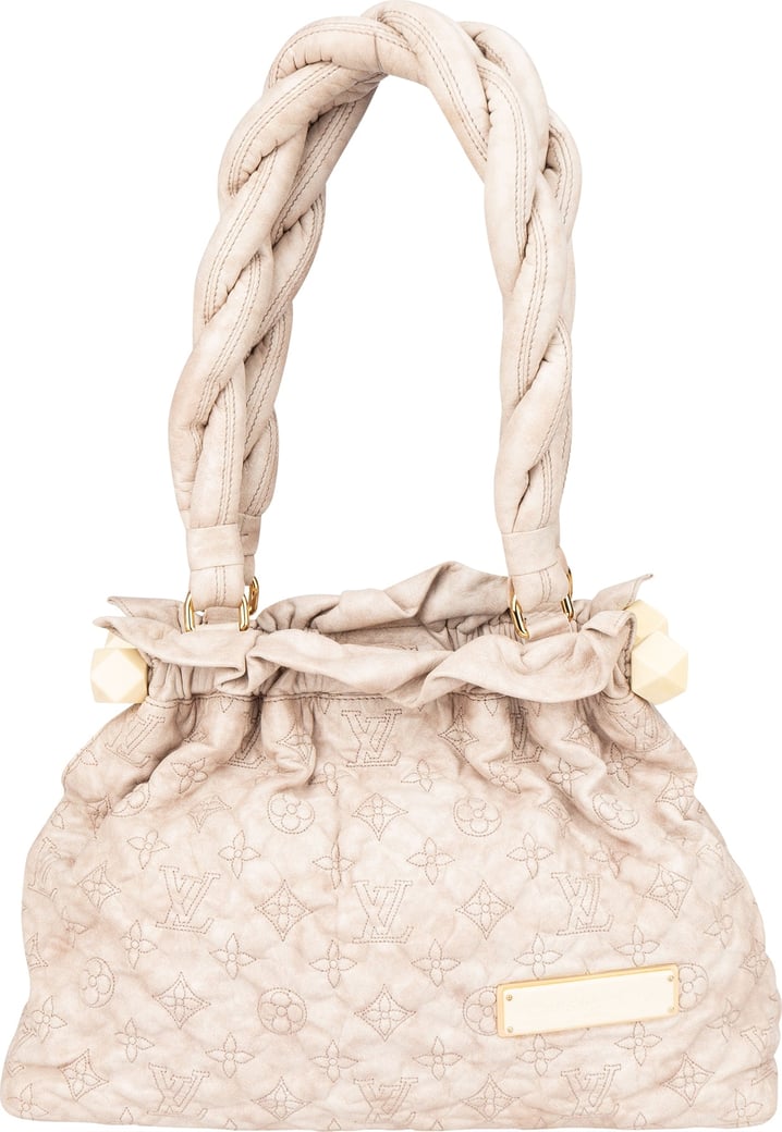 Louis Vuitton Leather Monogram Olympe Stratus Shoulder Bag