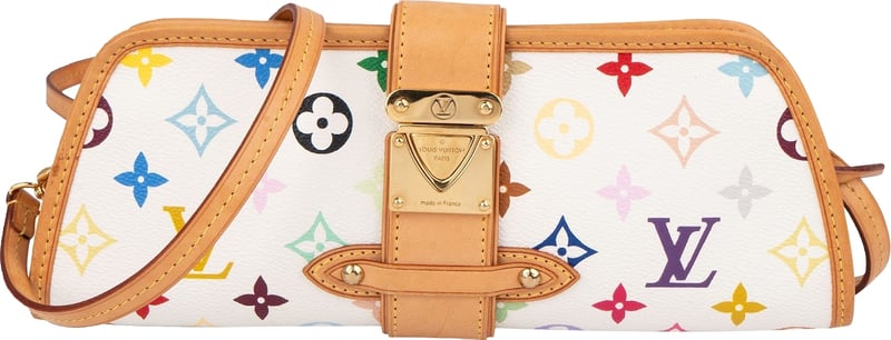 Louis Vuitton Monogram Murakami Multicolor Shirley Pochette Accessoires Crossbody Bag