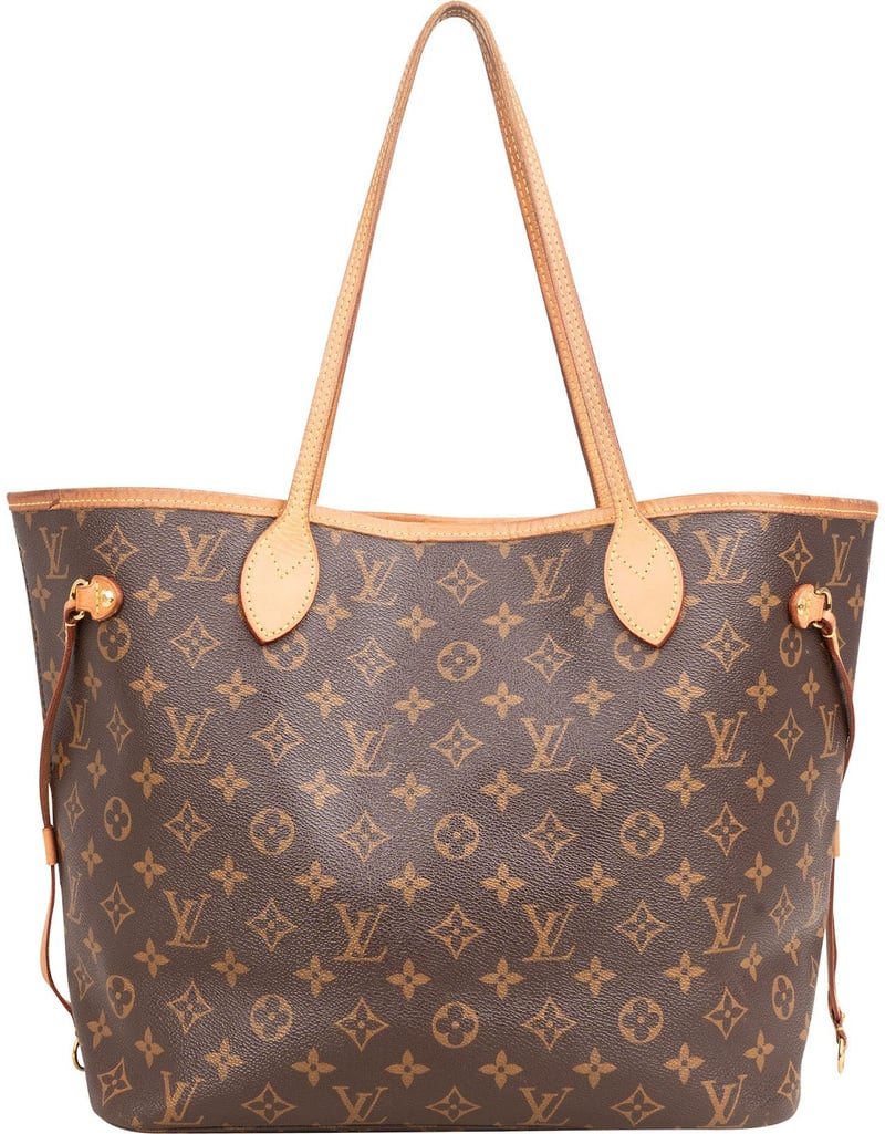 Louis Vuitton Monogram Canvas Neverfull MM Shoulder Bag