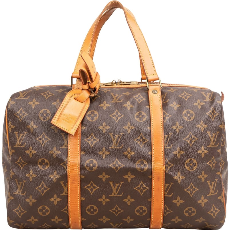 Louis Vuitton Monogram Canvas Sac Souple 35 Handbag
