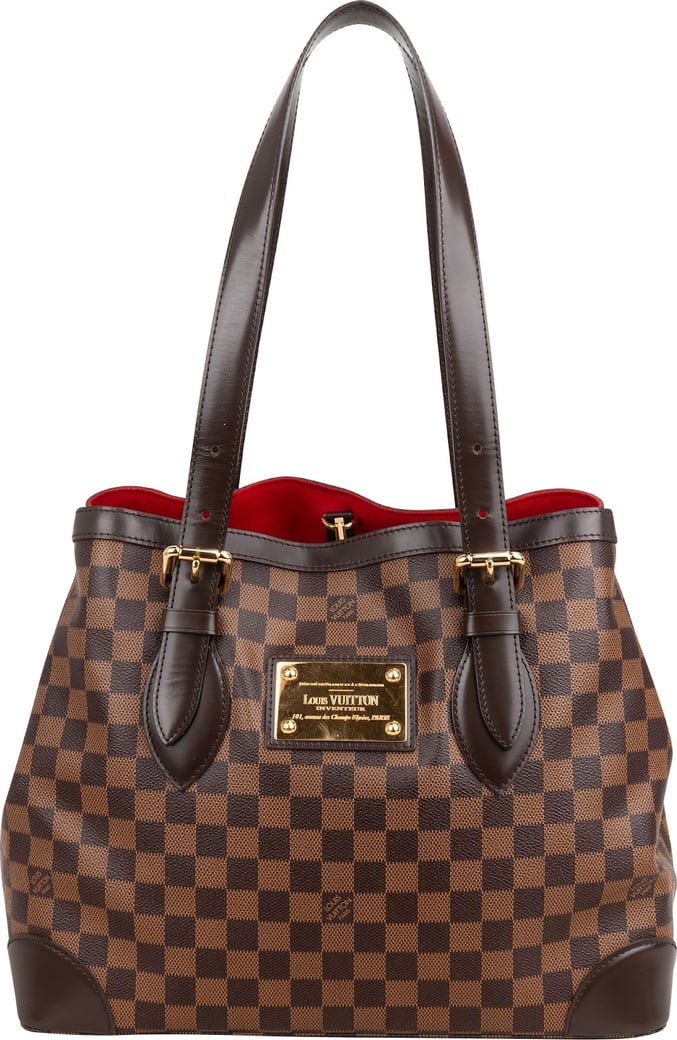 Louis Vuitton Monogram Damier Ebene Hampstead MM Shoulder Bag