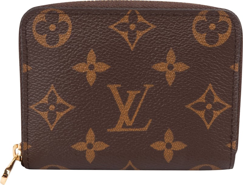 Louis Vuitton Monogram Canvas Zippy Coin Wallet