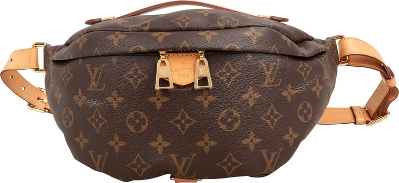 Louis Vuitton Monogram Canvas Crossbody Bag Bumbag