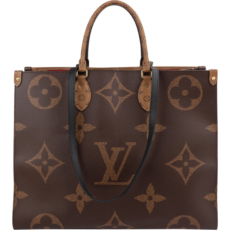 Louis Vuitton Monogram Giant Reverse OnTheGo GM Handbag