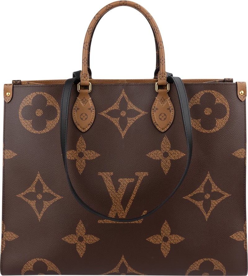 Louis Vuitton Monogram Giant Reverse OnTheGo GM Handbag
