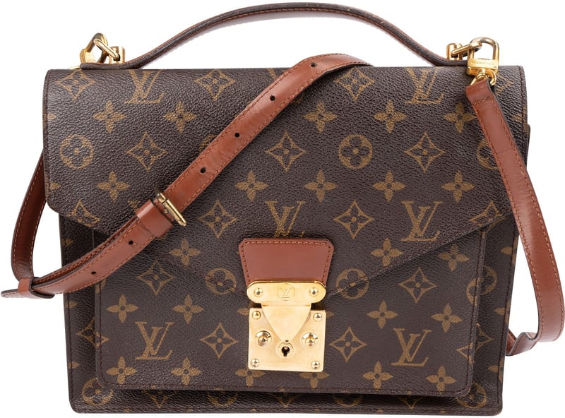 Louis Vuitton Monogram Canvas Monceau Handbag