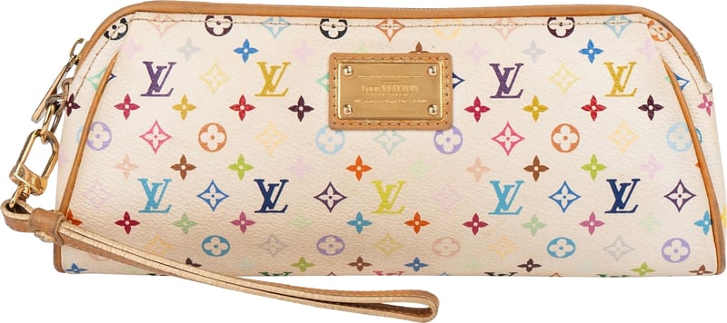 Louis Vuitton Monogram Murakami Multicolor Pochette Accessoires Clutch