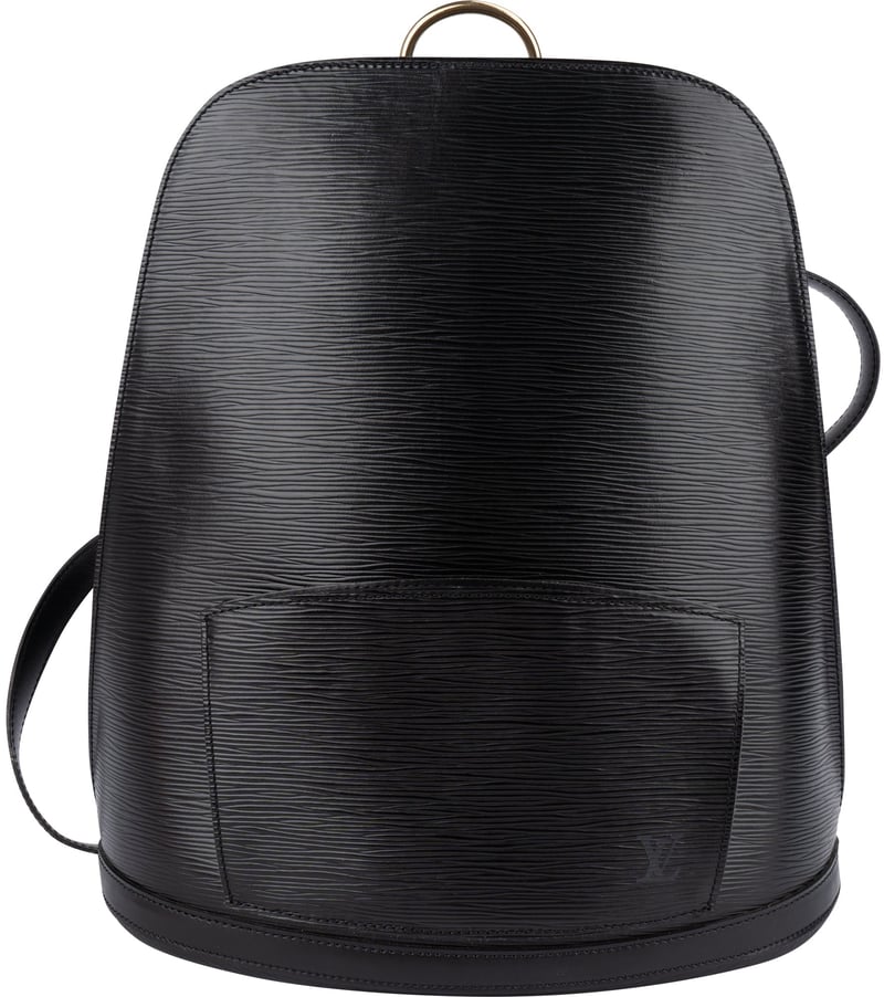 Louis Vuitton Noir Epi Leather Gobelins Backpack