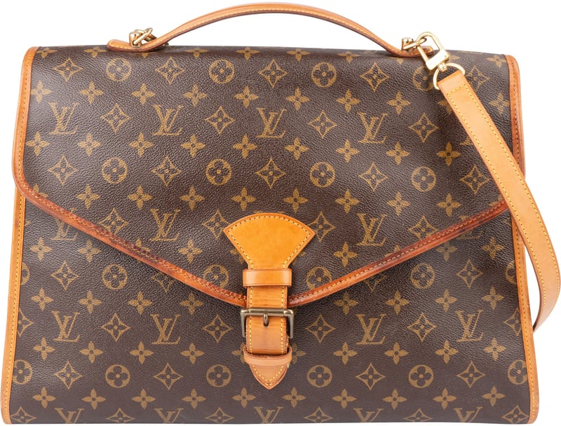 Louis Vuitton Canvas Monogram Bel Air Handbag
