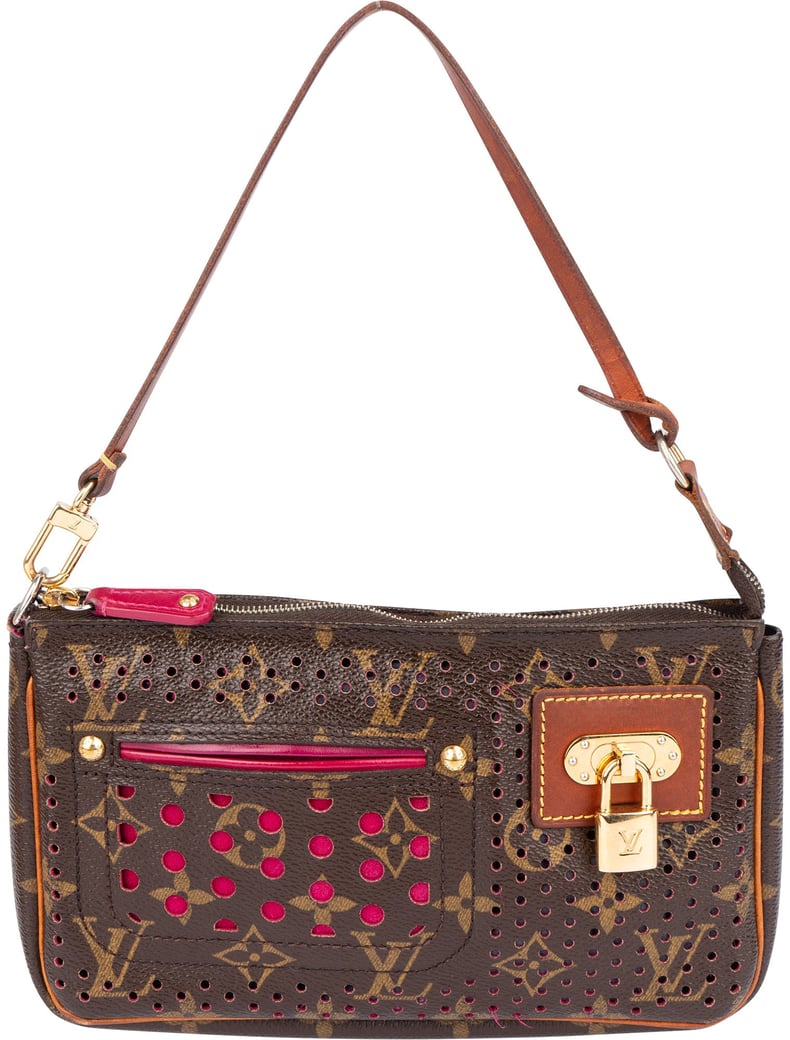 Louis Vuitton Limited Perforated Monogram Pochette Accessoire Handbag