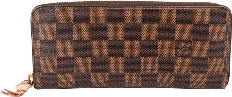 Louis Vuitton Monogram Damier Ebene Long Zippy Wallet
