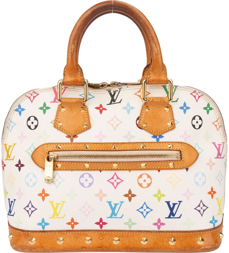 Louis Vuitton Murakami Multicolor Alma PM Handbag