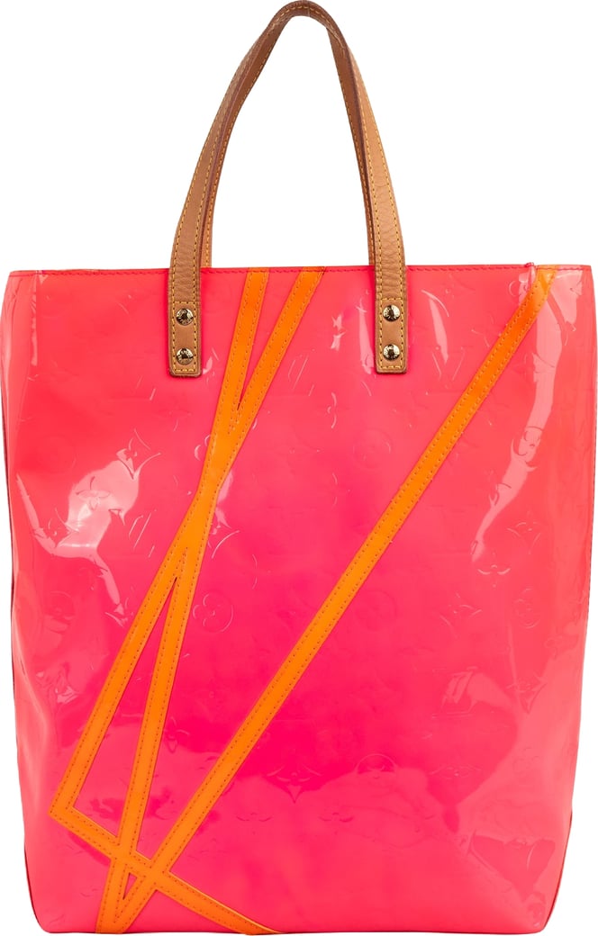 Louis Vuitton x Robert Wilson Monogram Vernis Leather Reade GM Handbag