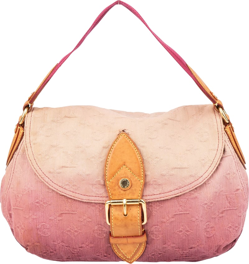 Louis Vuitton Denim Monogram Sunshine Handbag
