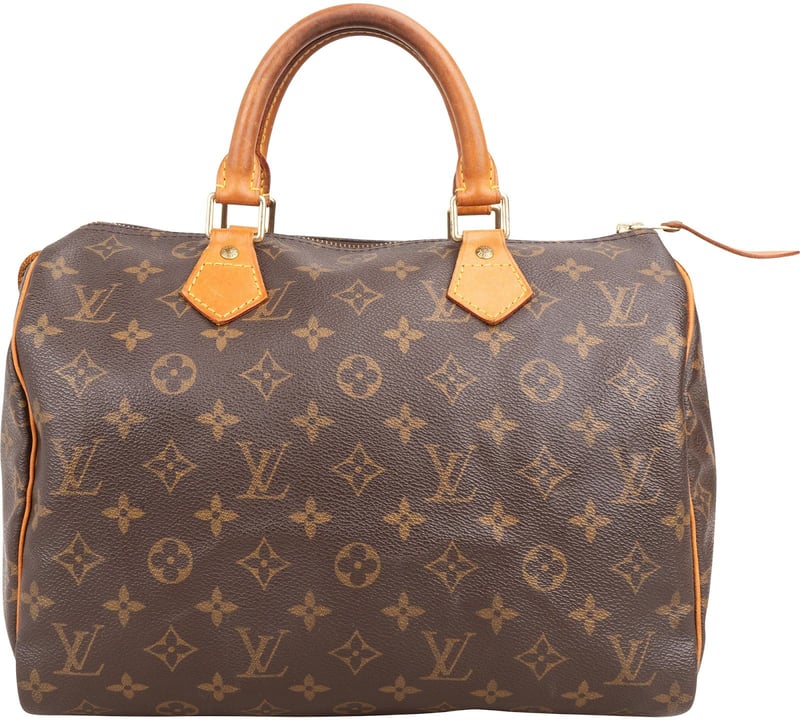 Louis Vuitton Monogram Canvas Speedy 30 Handbag