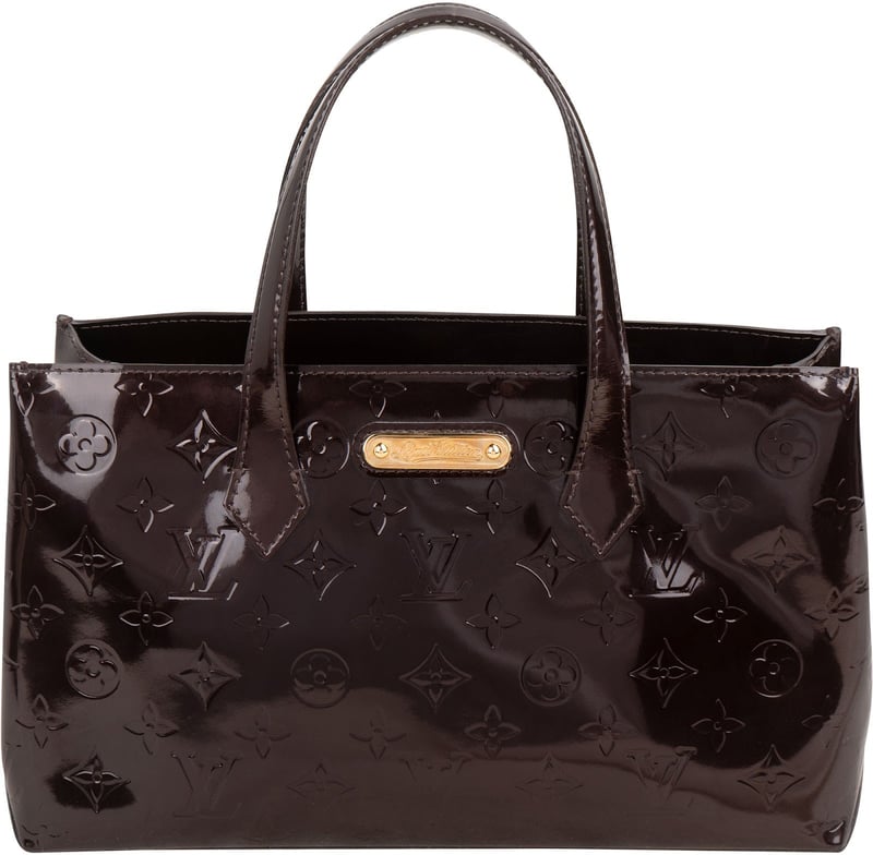 Louis Vuitton Monogram Vernis Leather Wilshire PM Handbag