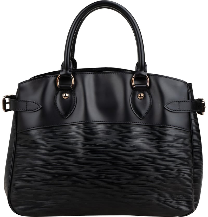 Louis Vuitton Noir Epi Leather Passy Handbag