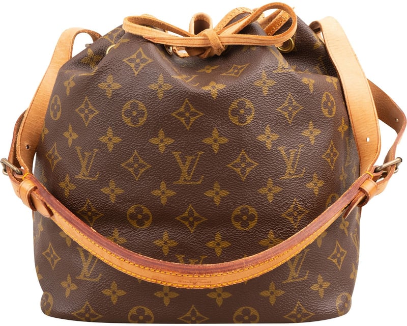 Louis Vuitton Monogram Canvas Sac Noé Petit Shoulder Bag