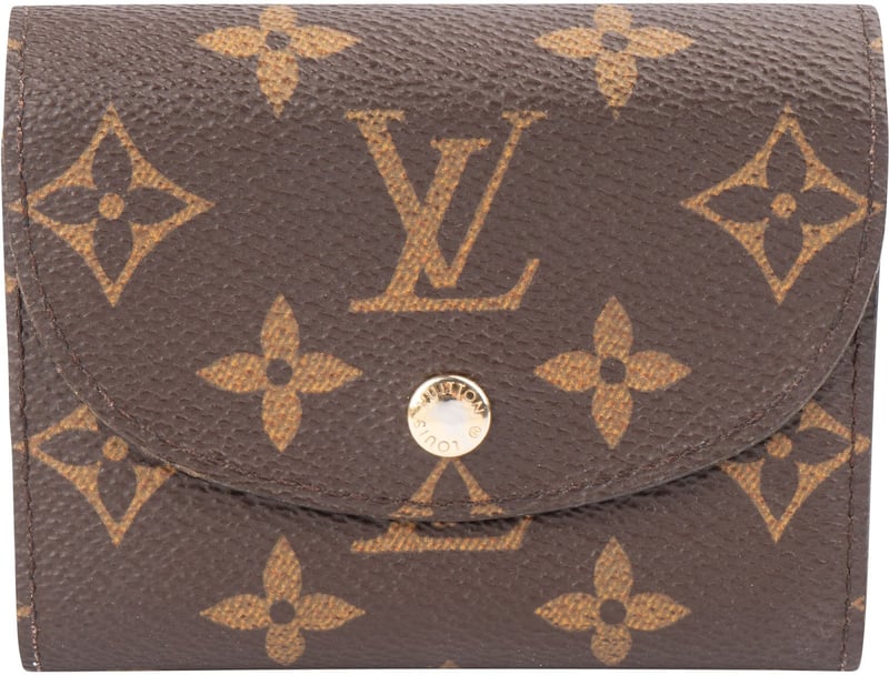 Louis Vuitton Monogram Canvas Small Rosalie Wallet