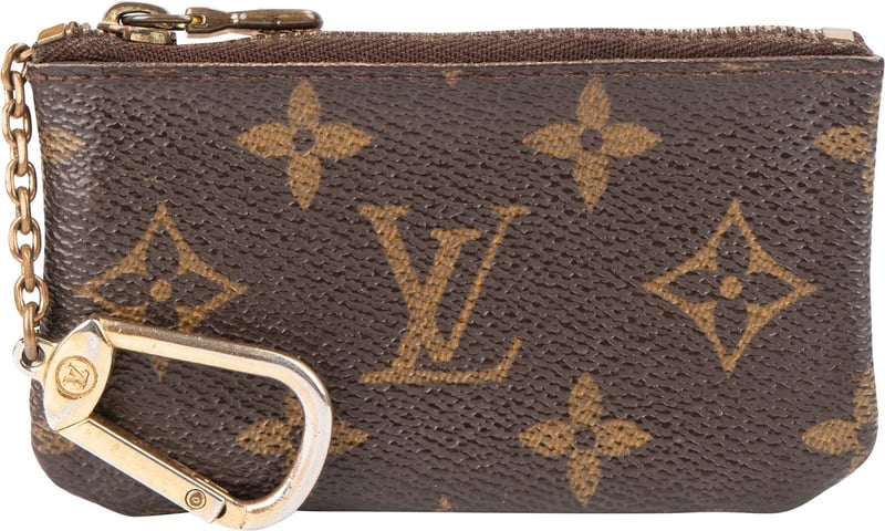 Louis Vuitton Monogram Canvas Cles Key Pouch