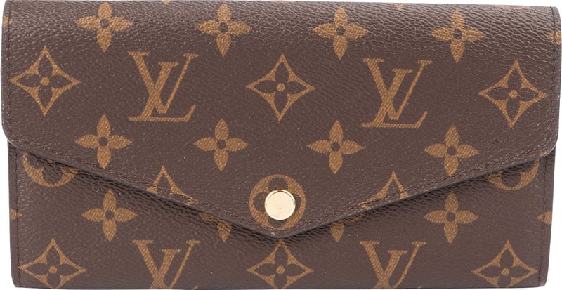 Louis Vuitton Monogram Canvas Sarah Wallet