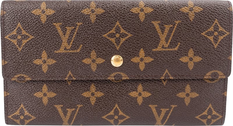 Louis Vuitton Monogram Canvas Sarah Wallet