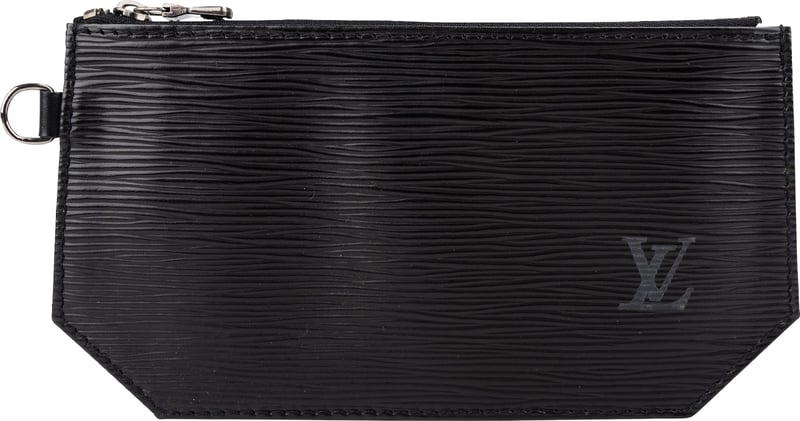 Louis Vuitton Noir Epi Leather Sac De Paule Pochette Accessoires Pouch