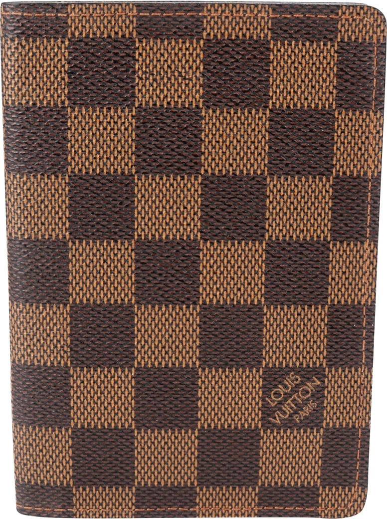 Louis Vuitton Monogram Damier Ebene Passport Cover