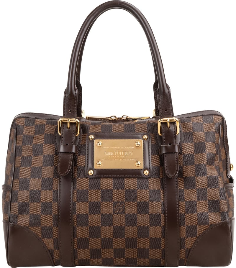 Louis Vuitton Monogram Damier Ebene Berkeley Handbag