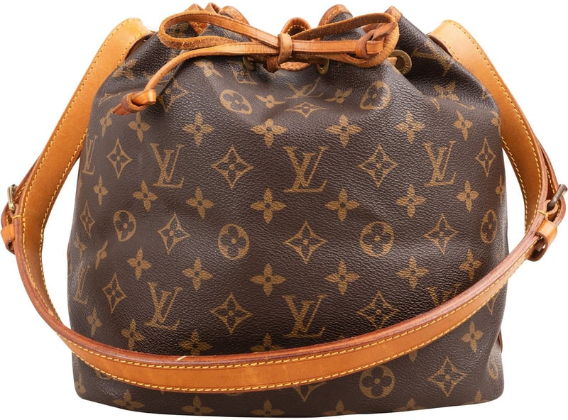 Louis Vuitton Monogram Canvas Sac Noé Petit Shoulder Bag