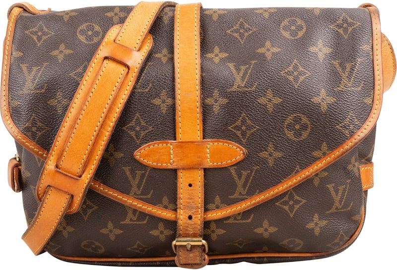 Louis Vuitton Monogram Canvas Saumur 30 Crossbody Bag
