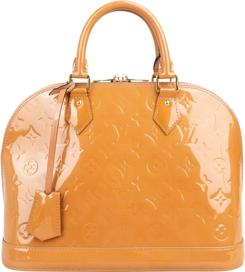 Louis Vuitton Monogram Vernis Leather Alma PM Handbag