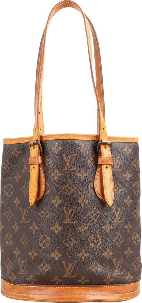 Louis Vuitton Monogram Canvas Bucket PM Shoulder Bag