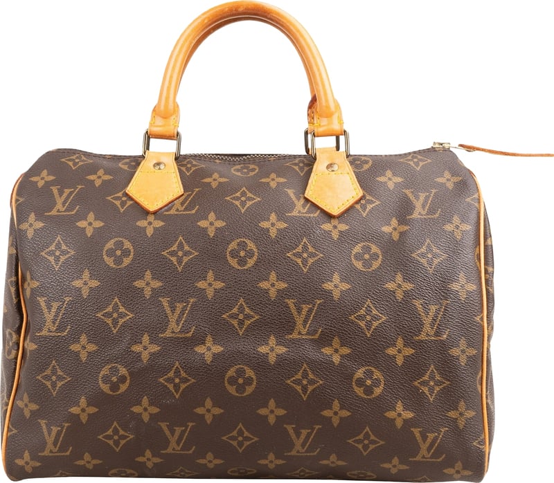 Louis Vuitton Monogram Canvas Speedy 30 Handbag
