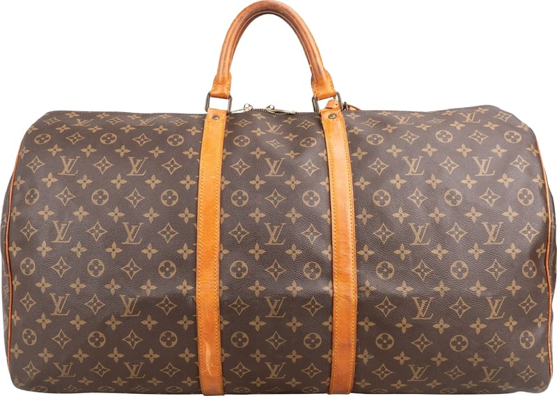Louis Vuitton Monogram Canvas Keepall 60 Travel Bag