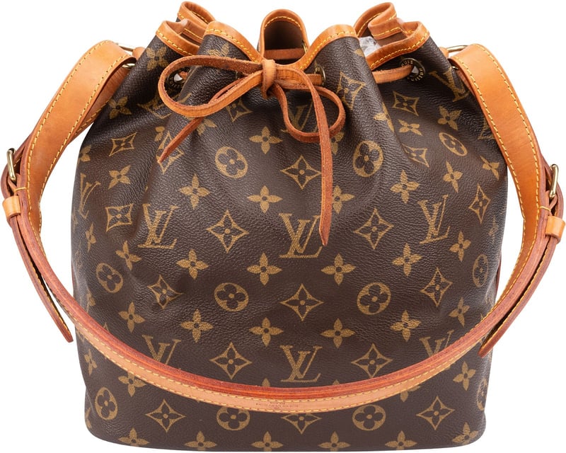 Louis Vuitton Monogram Canvas Sac Noé Petit Shoulder Bag