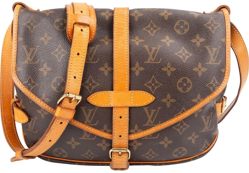 Louis Vuitton Monogram Canvas Saumur 30 Crossbody Bag