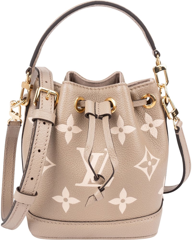 Louis Vuitton Monogram Empreinte Leather Nano Neo Noé BB Crossbody Handbag