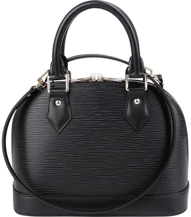 Louis Vuitton Noir Epi Leather Alma BB Crossbody Handbag